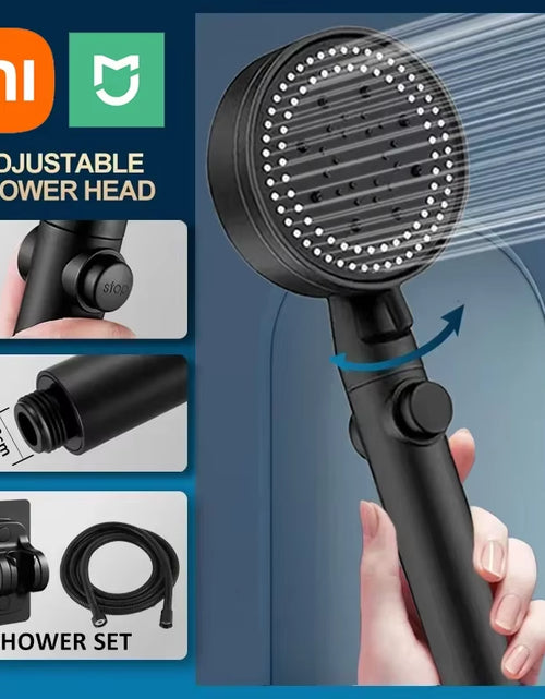 Load image into Gallery viewer, Xiaomi  Shower Head Water Saving 5 Modes Adjustable High Pressure Showerhead Handheld Spray Hangable Bathroom Accessories
