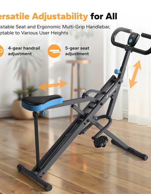 Load image into Gallery viewer, Squat Machine - Foldable 2-In-1 Glutes &amp; Leg Exercise Assist Trainer Workout Machine Home Gym Equipment, 350 Lbs Support
