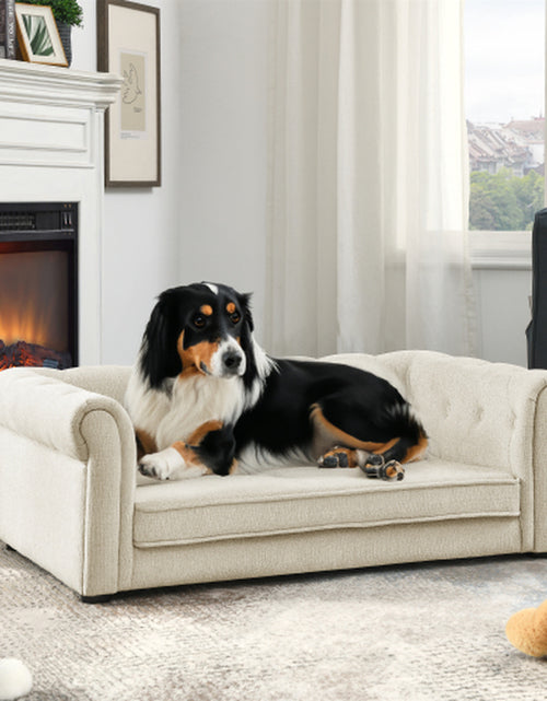 Load image into Gallery viewer, Elegant Rectangular Pet Bed for Medium and Large Dogs
