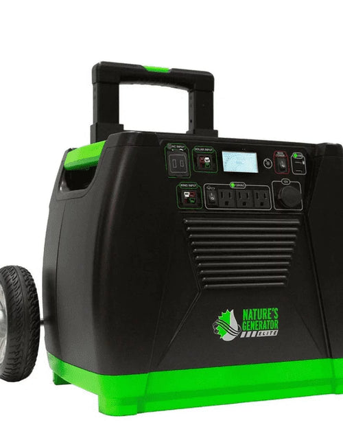 Load image into Gallery viewer, Elite Portable Solar &amp; Wind Powered 3600 Watts Generator
