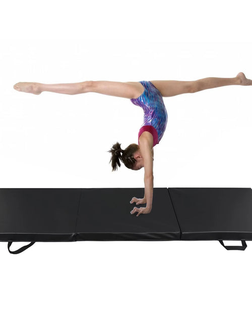 Load image into Gallery viewer, US 6&#39; Fold Exercise Thick Mat Tri Training Workout Padded Non Slip Yoga Gym Mats Floor Cushion Commercialize
