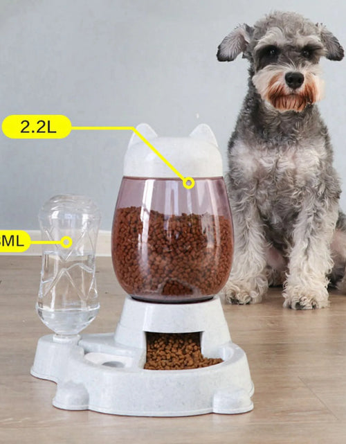 Load image into Gallery viewer, Automatic Pet Feeder | Food Dispenser for Cats and Dogs - Gravity Feeder - Automatic Cat Feeder/Automatic Dog Feeder - Dog and Cat Feeding Supplies, Cat Food Dispenser
