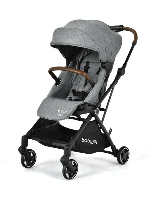 Load image into Gallery viewer, 2-In-1 Convertible Aluminum Baby Stroller with Adjustable Canopy
