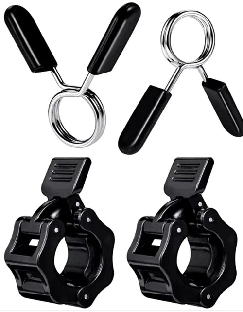 Load image into Gallery viewer, 28Mm 30Mm 25Mm Barbell Collar Lock Dumbell Clips Clamp Weight Lifting Bar Gym Dumbbell Lock Clamp Spring Clips Weight Lifting
