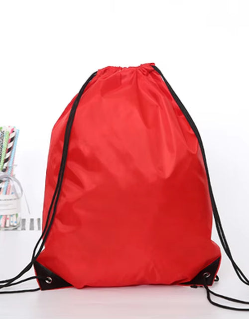 Load image into Gallery viewer, Waterproof Gym Bag Drawstring Sack Fitness Travel Outdoor Backpack DIY Daybag Shopping Bags Swimming Basketball Yoga Sports Bags
