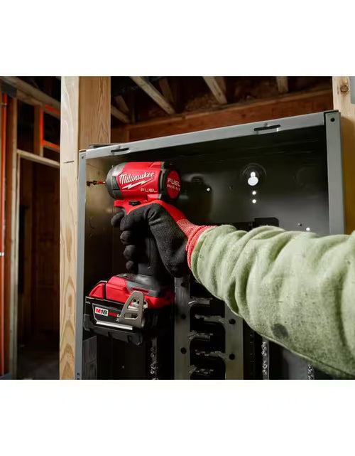 Load image into Gallery viewer, M18 FUEL 18-Volt Lithium Ion Brushless Cordless 1/4 In. Hex Impact Driver with (2) M18 5.0Ah Batteries
