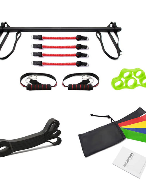 Load image into Gallery viewer, Fitness Equipment Set, Exercise Equipment with Resistance Bands, Muscle Build Workout Equipment for Men/Women, Full-Body Fitness Equipment for Indoor/Outdoor/Travel
