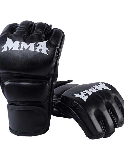 Load image into Gallery viewer, Kick MMA Boxing Gloves for Men Women PU Karate Muay Thai Guantes De Boxeo Free Fight MMA Sanda Training Adults Kids Equipment
