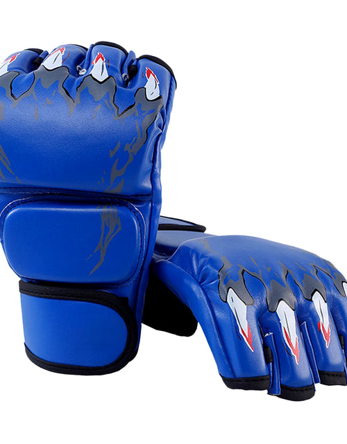 Load image into Gallery viewer, Kick MMA Boxing Gloves for Men Women PU Karate Muay Thai Guantes De Boxeo Free Fight MMA Sanda Training Adults Kids Equipment
