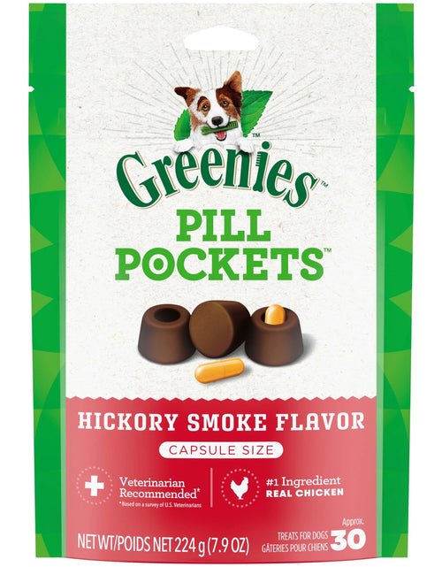 Load image into Gallery viewer, Hickory Smoke Flavored Capsule Pill Pockets, 60 Count
