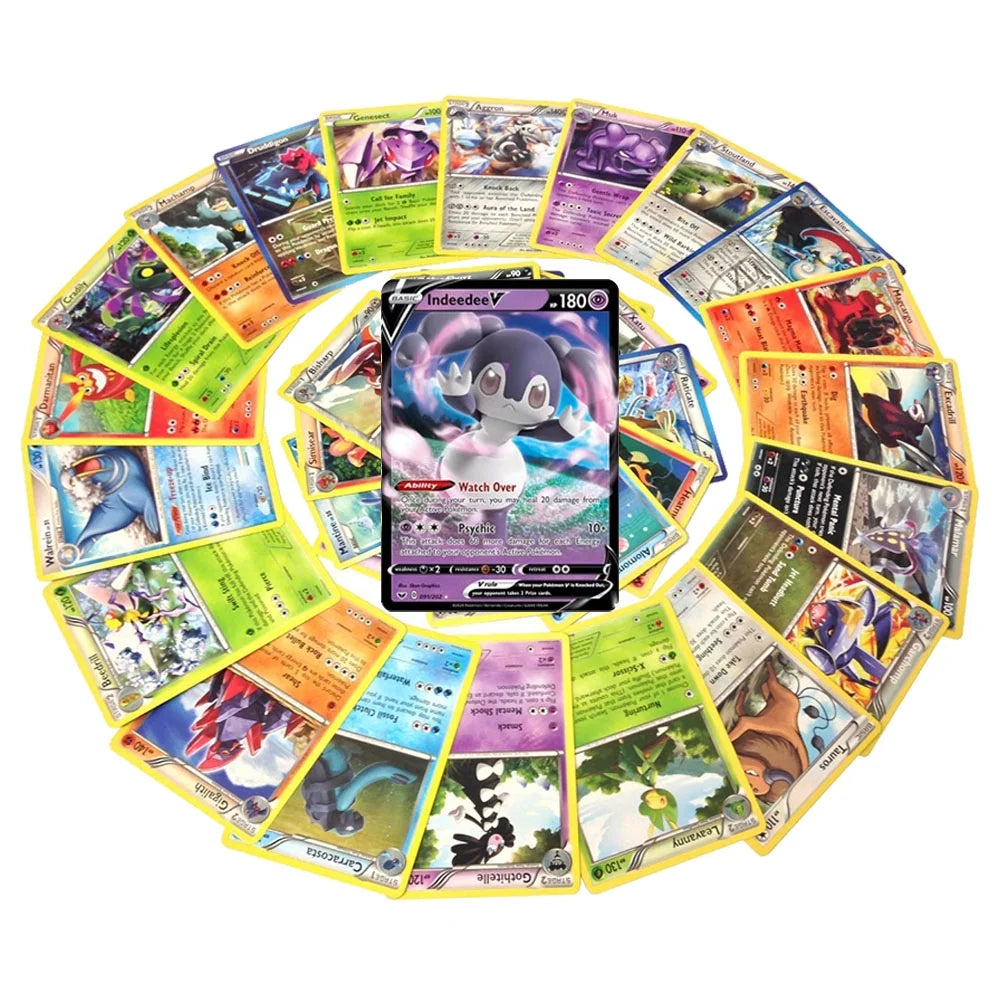 25 Rare Pokemon Cards with 100 HP or Higher (Assorted Lot with No Duplicates) W/ Guaranteed Ultra Rare Pokemon