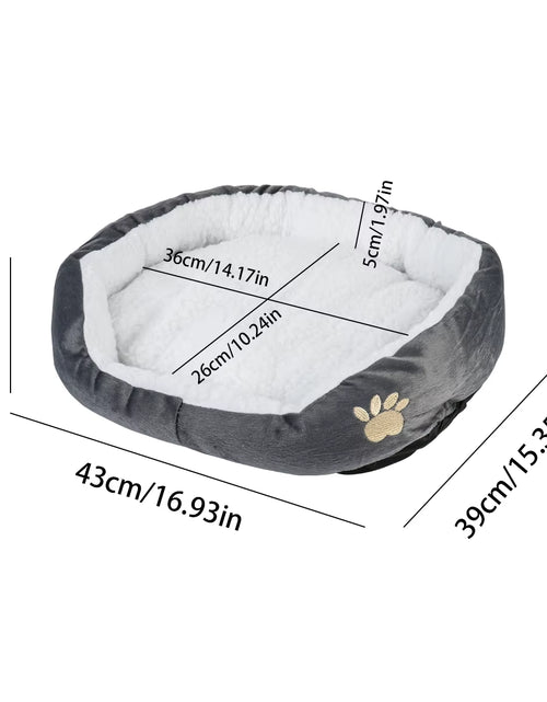 Load image into Gallery viewer, Dog Bed Cat Bed Pet Beds with Thickened PP Cotton Dog Cave Bed and Sofasuitable for Small Puppy Cat Bed
