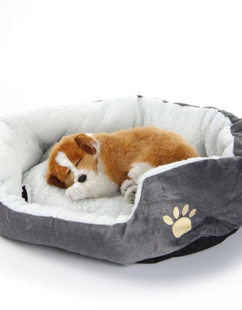 Load image into Gallery viewer, Dog Bed Cat Bed Pet Beds with Thickened PP Cotton Dog Cave Bed and Sofasuitable for Small Puppy Cat Bed
