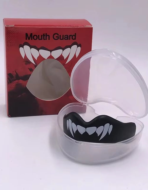 Load image into Gallery viewer, Mouth Guard Sports- Teeth 3D Technology Double Layer Boxing Mouth Guard Perfect Fit Adults with Case - Boil &amp; Bite Mouth
